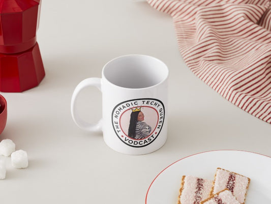 Nomadic Techy Queen Branded - Ceramic Mug